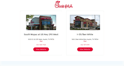 Desktop Screenshot of eatchickenaustin.com